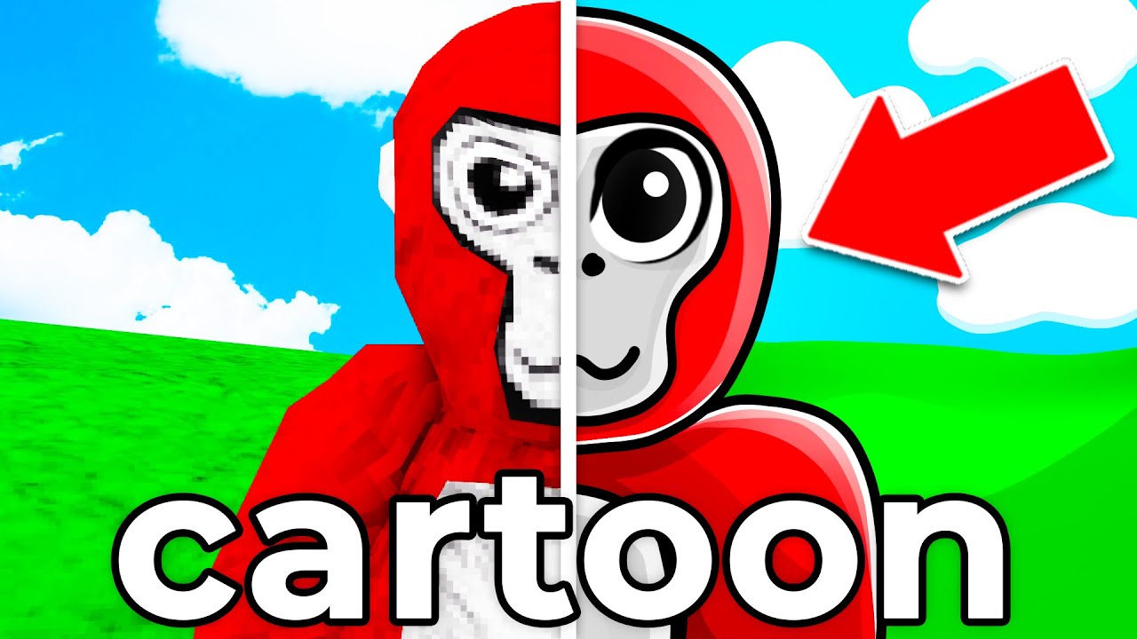 I Made Gorilla Tag a Cartoon!