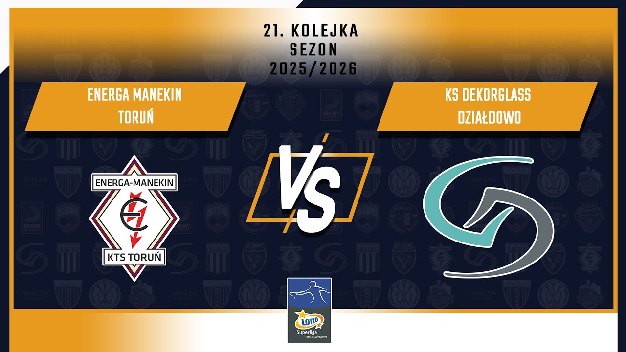 21. Kolejka LOTTO Superligi - Energa Manekin Toruń vs KS Dekorglass Działdowo