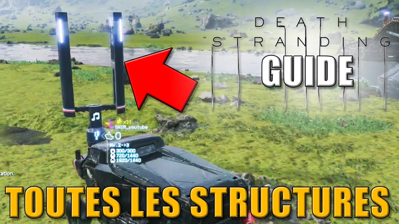 DEATH STRANDING : ÉDIFIER ET AMÉLIORER TOUTES LES STRUCTURES (Magnat immobilier & Maître Bâtisseur)