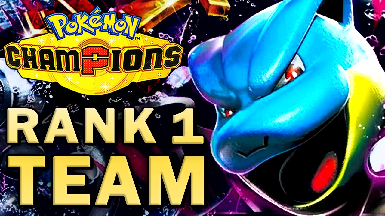 Эта команда с Мега Бластойзом занимает 1-е место в Pok&eacute;mon Champions
