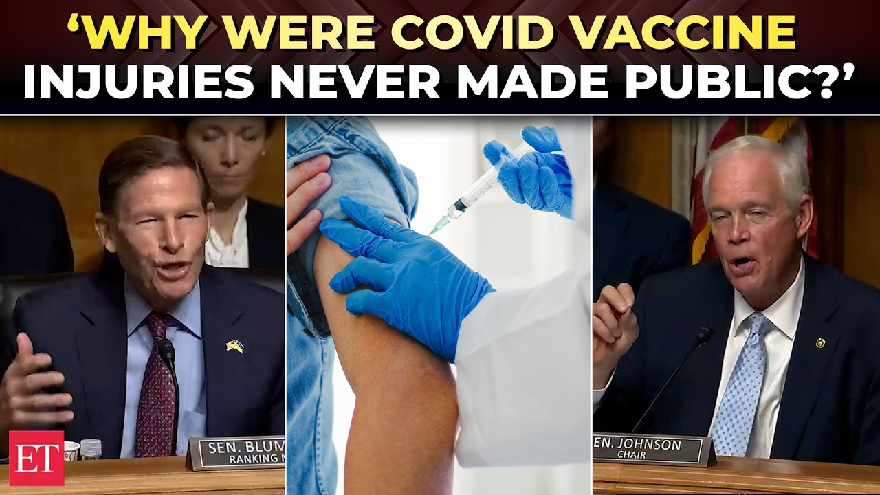 &lsquo;Pfizer and AstraZeneca were ABANDONED, yet&hellip;': Sen Johnson drops bombshell on COVID vaccine injuries