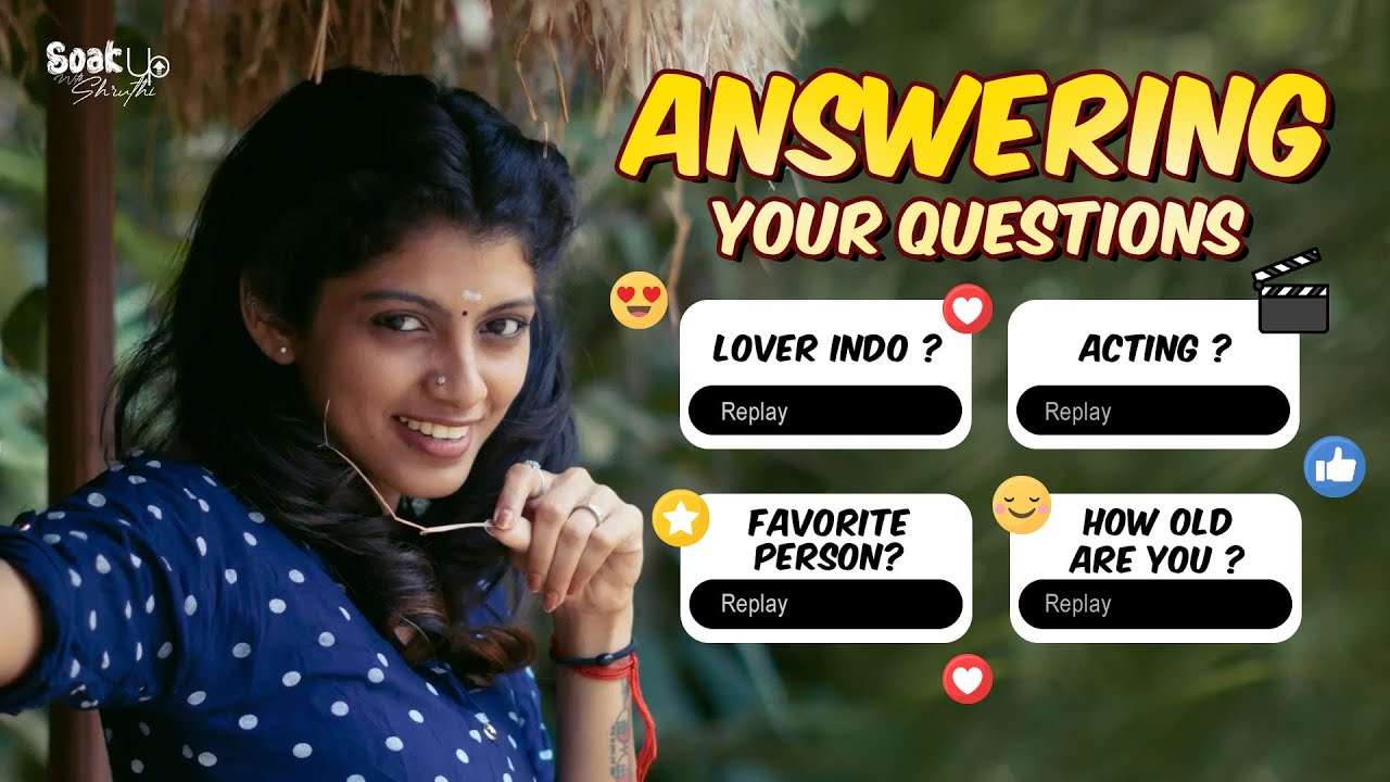 Answering Your Questions 👀 | Q&A Part 1 | Shruthi Rajanikanth