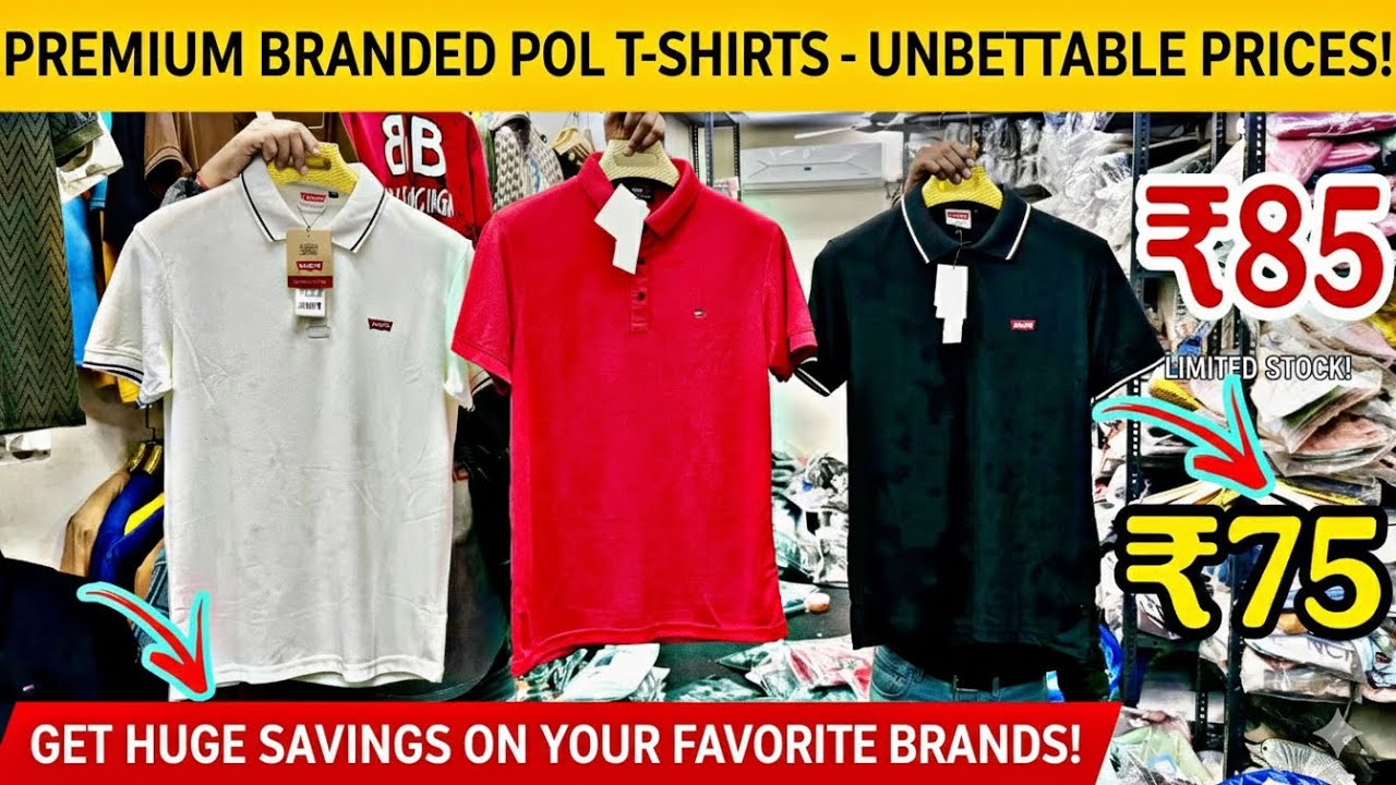 Branded Tshirt Wholesale Market Delhi Tank Road 🔥🔥 { original, surplus, branded } Available 🔥🔥