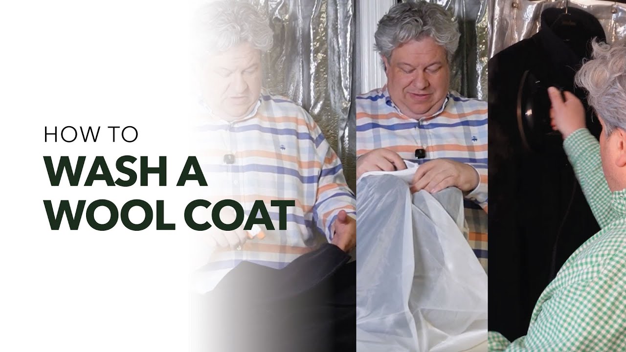 How to Wash A Wool Coat (Without Ruining It)