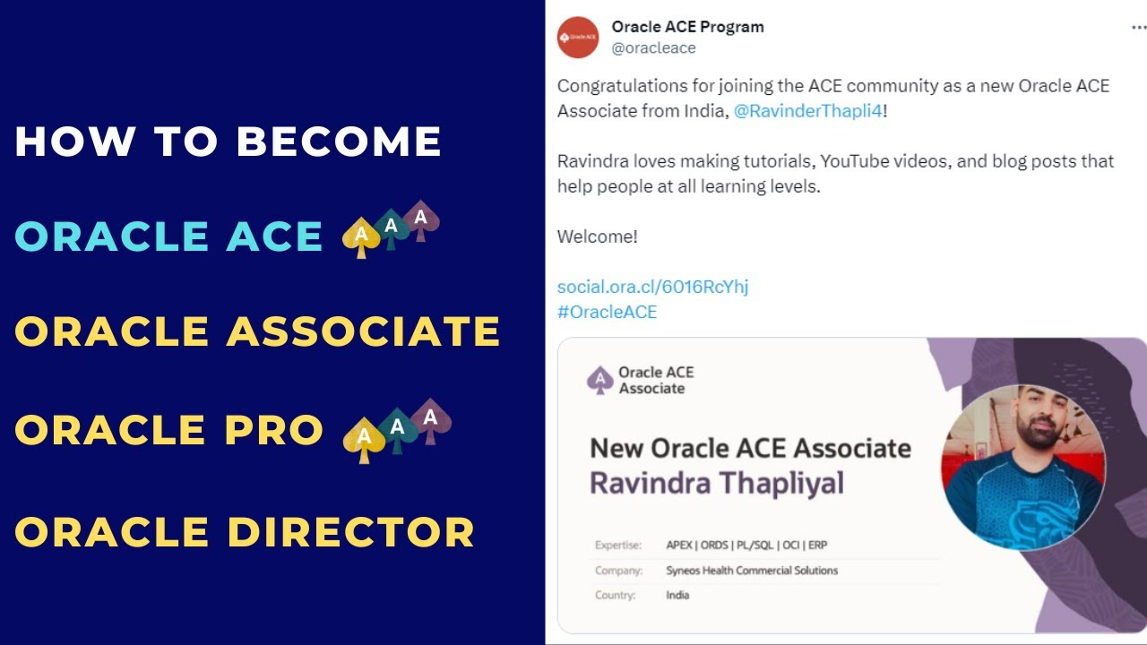 How to Become Oracle ACE Associate Step by Step Guide