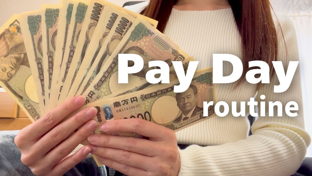 Payday Routine in Japan｜The Once-a-Month Day When All Your Efforts Pay Off