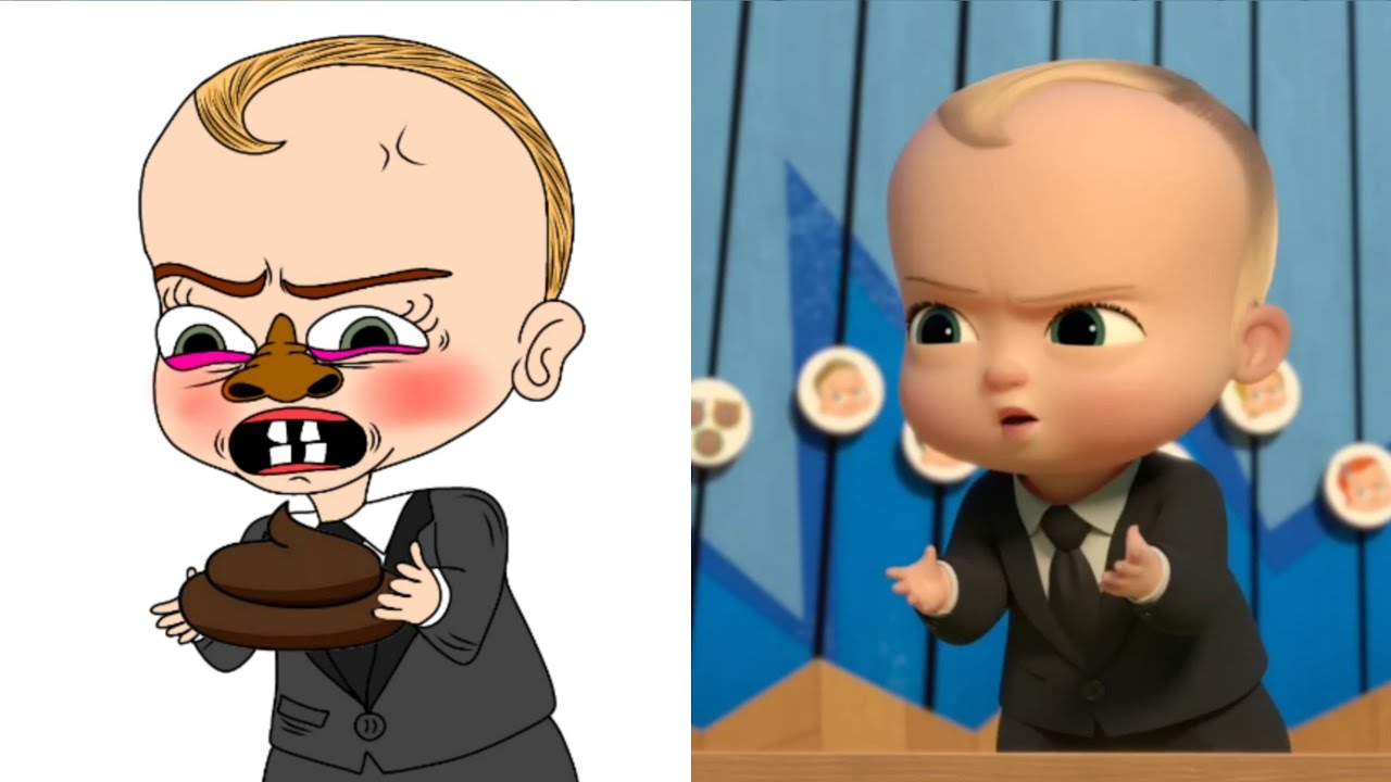 The Boss Baby - Winning the Baby Games Funny Drawing Meme Video 🤣 | Boss Baby Back In Business
