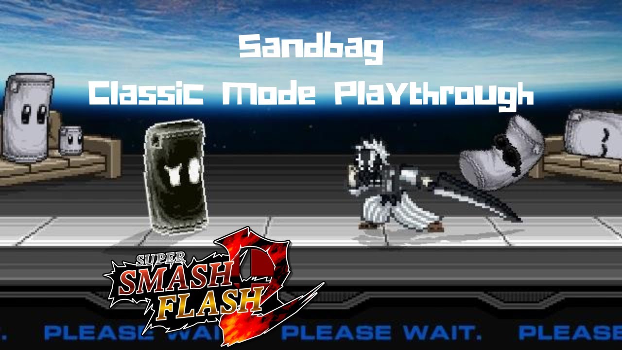 Super Smash Flash 2 - Sandbag Classic Mode Playthrough