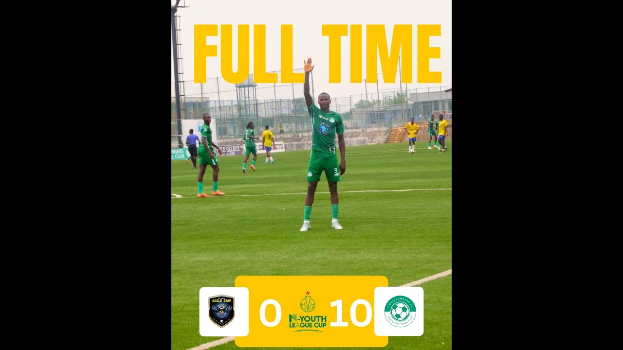 HIGHLIGHTS N YOUTH LEAGUE MD 13 EAGLE STAR FC VS GRASSRUNNERS FC