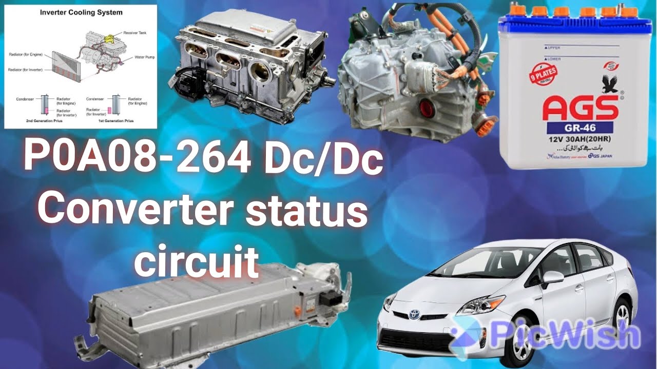 P0A08-264 Dc/Dc Converter status circuit
