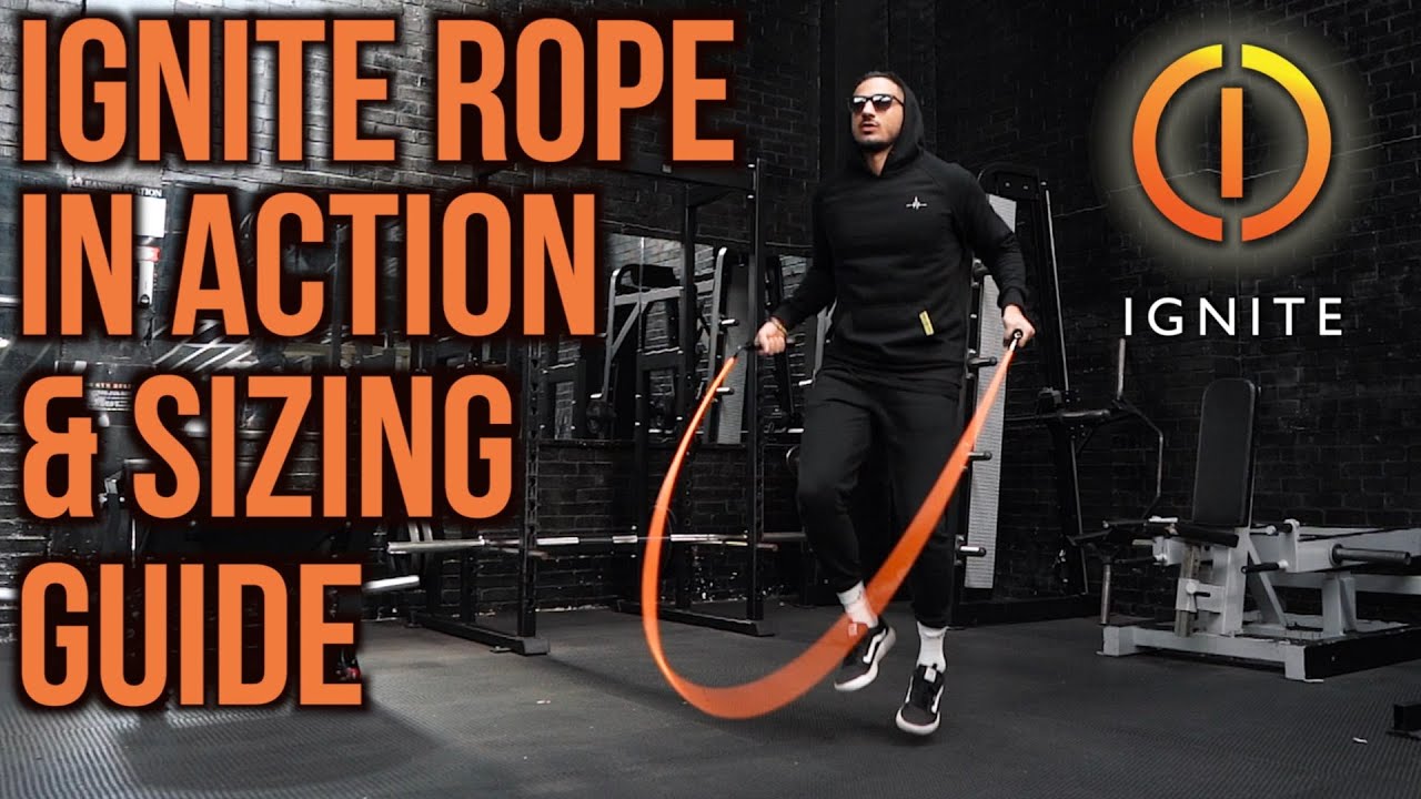 POWERFUL JUMP ROPE MOTIVATION WITH THE IGNITE ROPE!! // Full Sizing guide (MUST WATCH!)