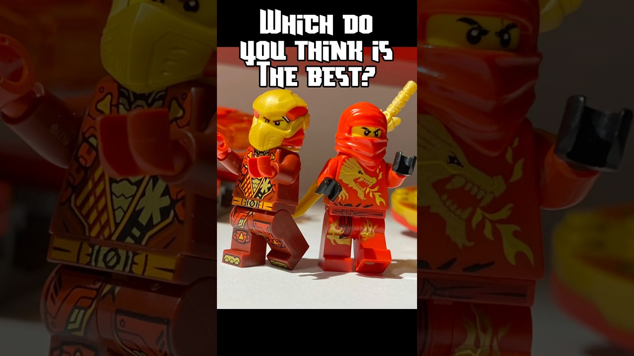 Which spinner is better? #lego #ninjago #animation #legoninjago #dragonsrising #movie