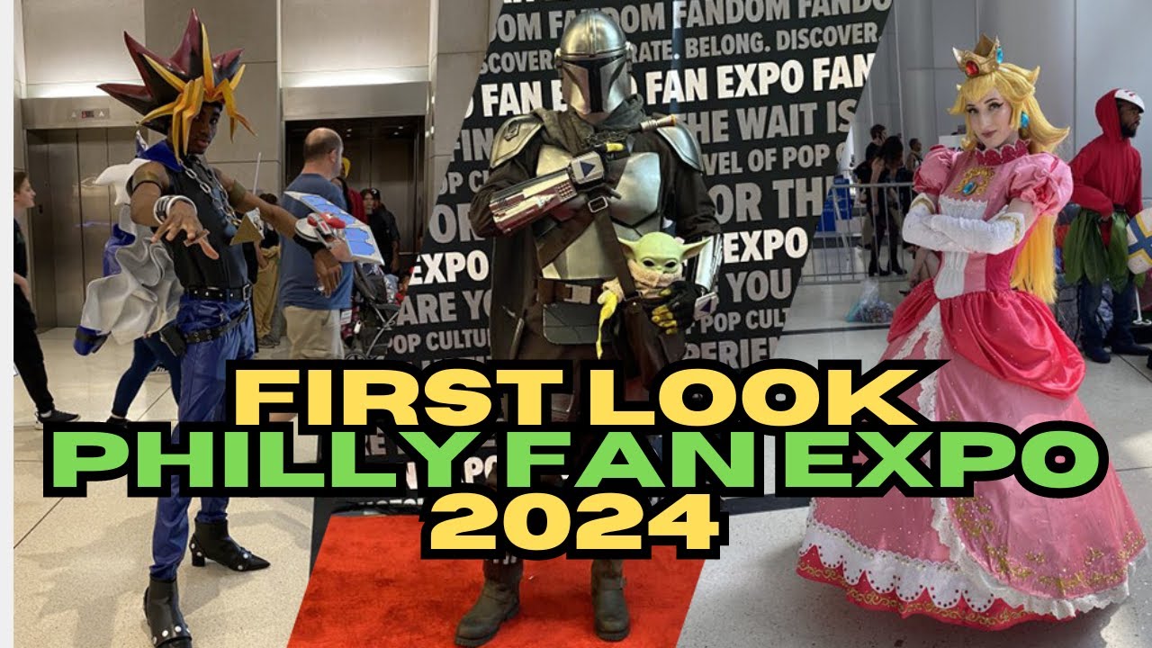 Philly Fan Expo 2024: Exclusive FIRST LOOK Walkaround with Nerdthusiast! 🎮🎉 Cosplay, Vendors & More