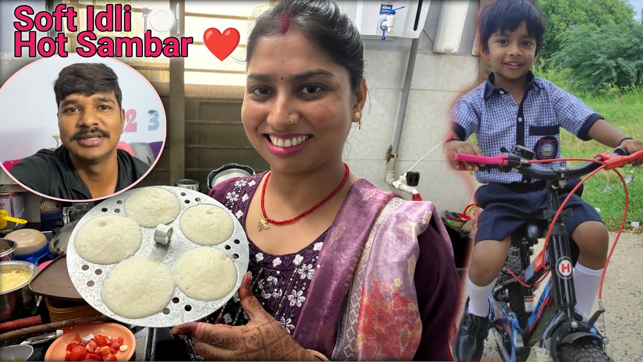 Idli Sambhar Special Vlog | Mere Pyare Subscribers ke liye💕 #cookingvlog #youtubefamily #idlisambhar