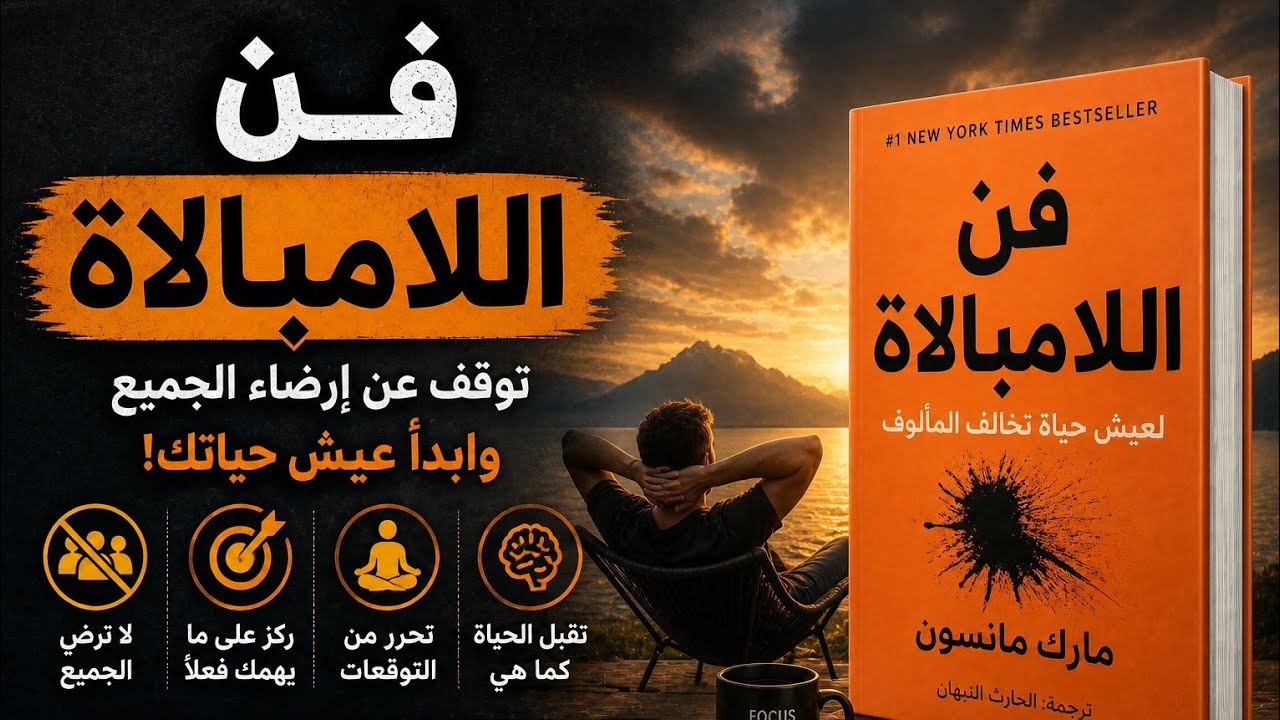 توقف عن الاهتمام بكل شيء، وتعلم كيف تختار معاركك الحقيقية لتعيش حياة واقعية سعيدة.