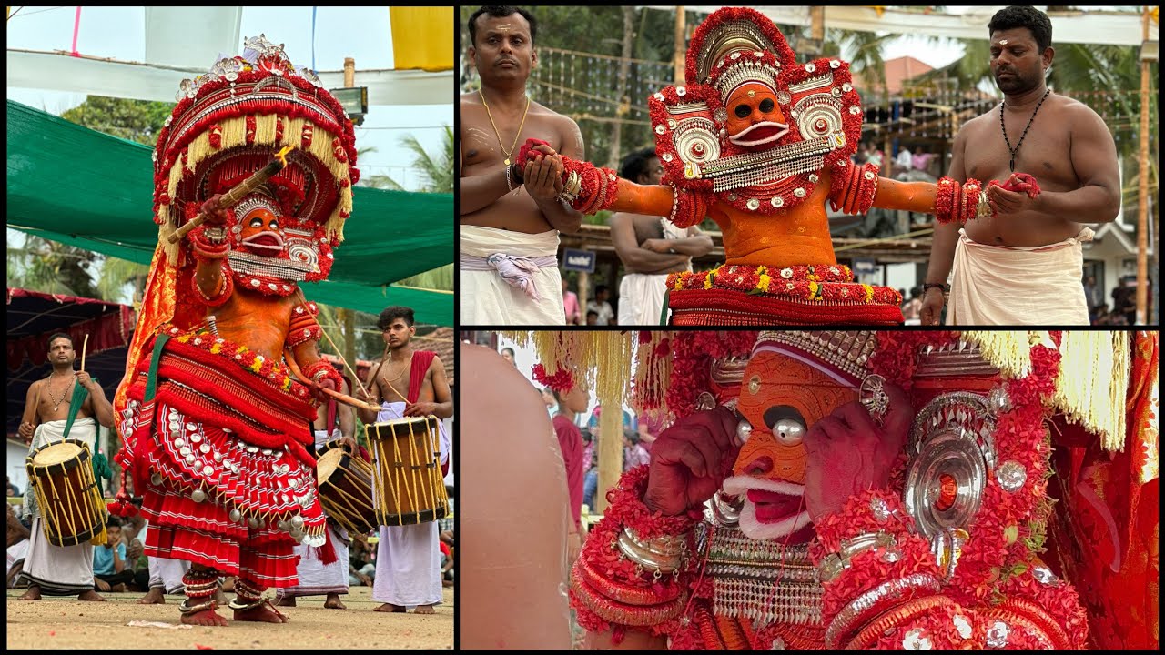 വയനാട്ടുകുലവൻ | ചിത്താരി പൊയ്യക്കര വലിയപുര തറവാട് വയനാട്ടുകുലവൻ ദേവസ്ഥാനം തെയ്യംകെട്ട് 2023
