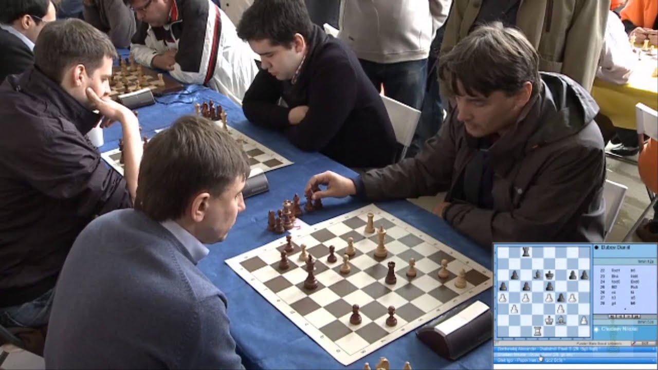 GM Alexander Morozevich vs GM Evgeny Bareev Moscow Chess Blitz 2012