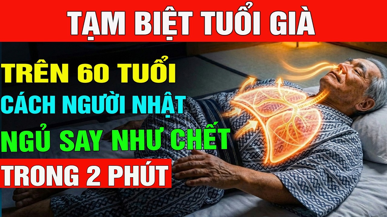 TRÊN 60 TUỔI?CÁCH NGƯỜI NHẬT GIỮ TUỔI THỌ HƠN 100 TUỔI VẪN KHỎE MẠNH, ĐI LẠI PHĂN PHĂM, NGỦ SÂU GIẤC