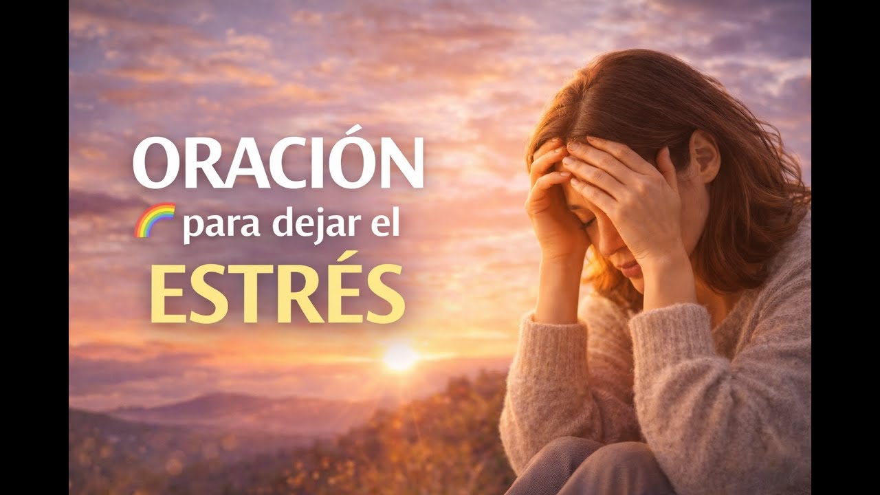 Oración para entregar a Dios el estrés y recibir tranquilidad