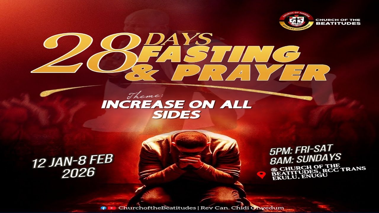28 DAYS OF PRAYER AND FASTING || DAY 6 || SATURDAY 17TH JANUARY 2025 ||  VEN. CHIDIEBERE ONYEDUM