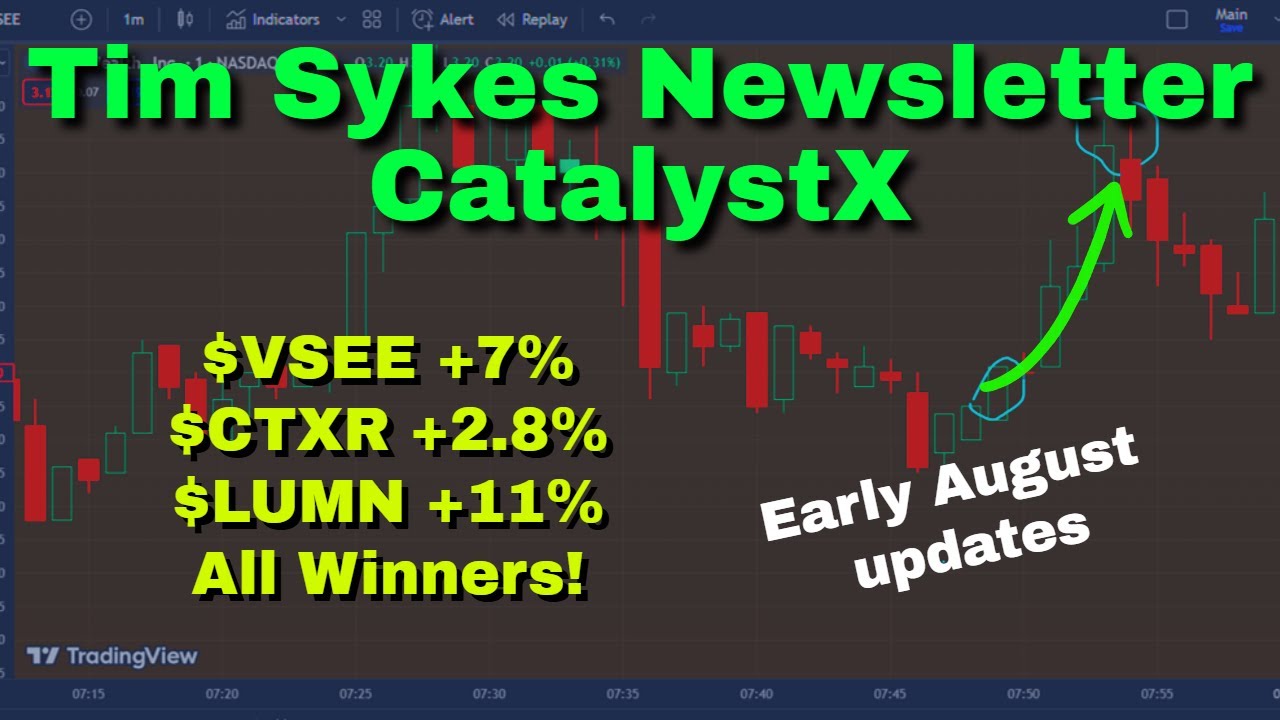 Tim Sykes CatalystX Newsletter Reviewed (August Updates)