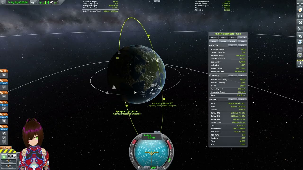 Kerbal Space Program #6 || Launching probes