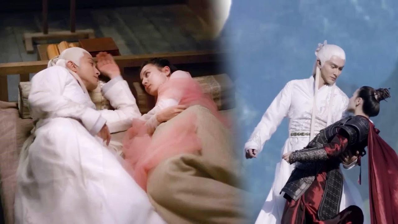 凤九欲为国牺牲自己，帝君赶来救下爱人：我的人谁敢动！💕#三生三世枕上书  #Eternal Love of Dream#迪丽热巴 #高伟光