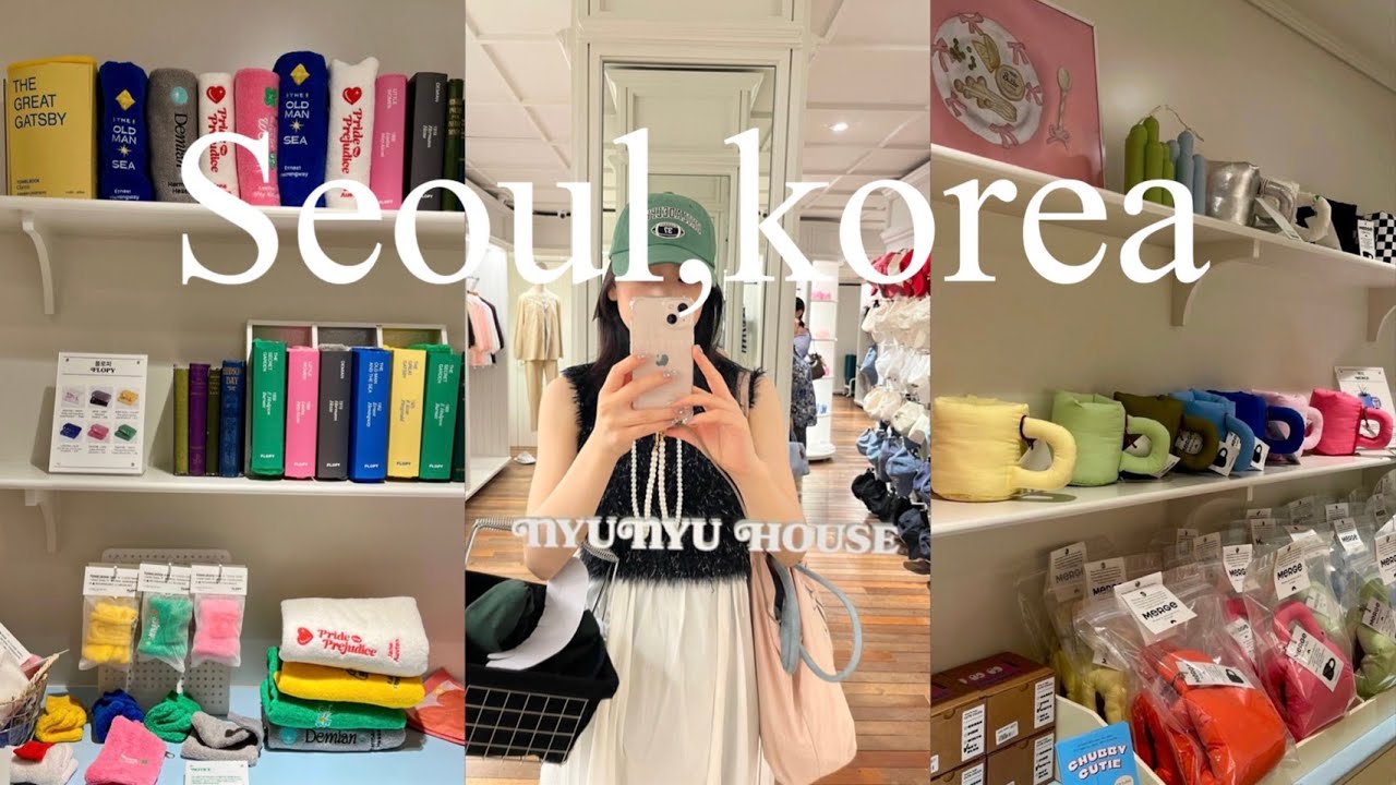 【韓国一人旅Vlog】卒業旅行におすすめ✈️初渡韓🇰🇷 1人サムギョプサル🐷💨 明洞／ひとりごはん／韓国グルメ／コスメ／聖水　大学生 3泊4日 subtitle:English