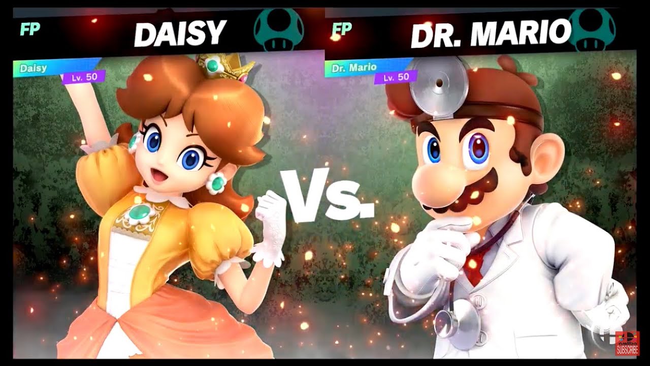 Super Smash Bros Ultimate Amiibo Fights – 6pm Poll Daisy vs Dr Mario