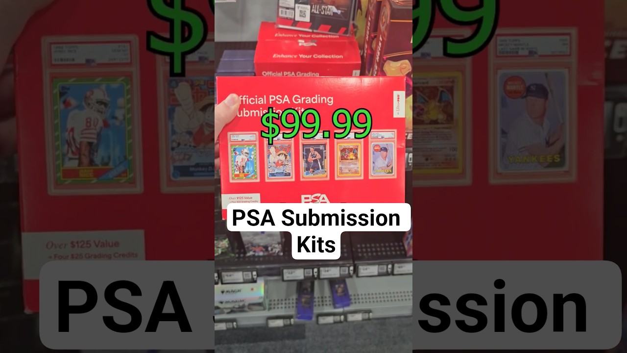Unboxing NEW PSA Submission Kits! @BestBuy #tradingcards #unboxing #psa #pokemontcg #sportscards