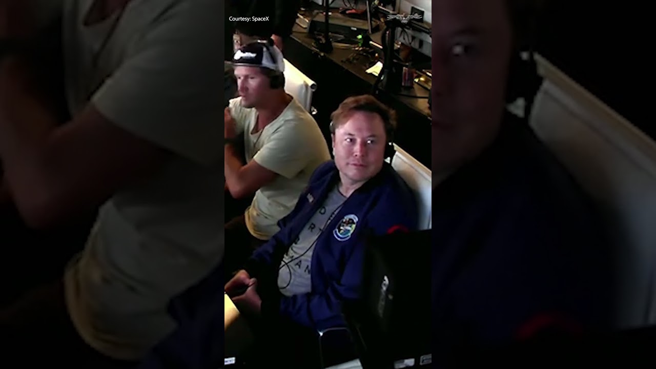 La plus grande fus&eacute;e jamais construite par SpaceX explose quatre minutes apr&egrave;s son lancement #shorts