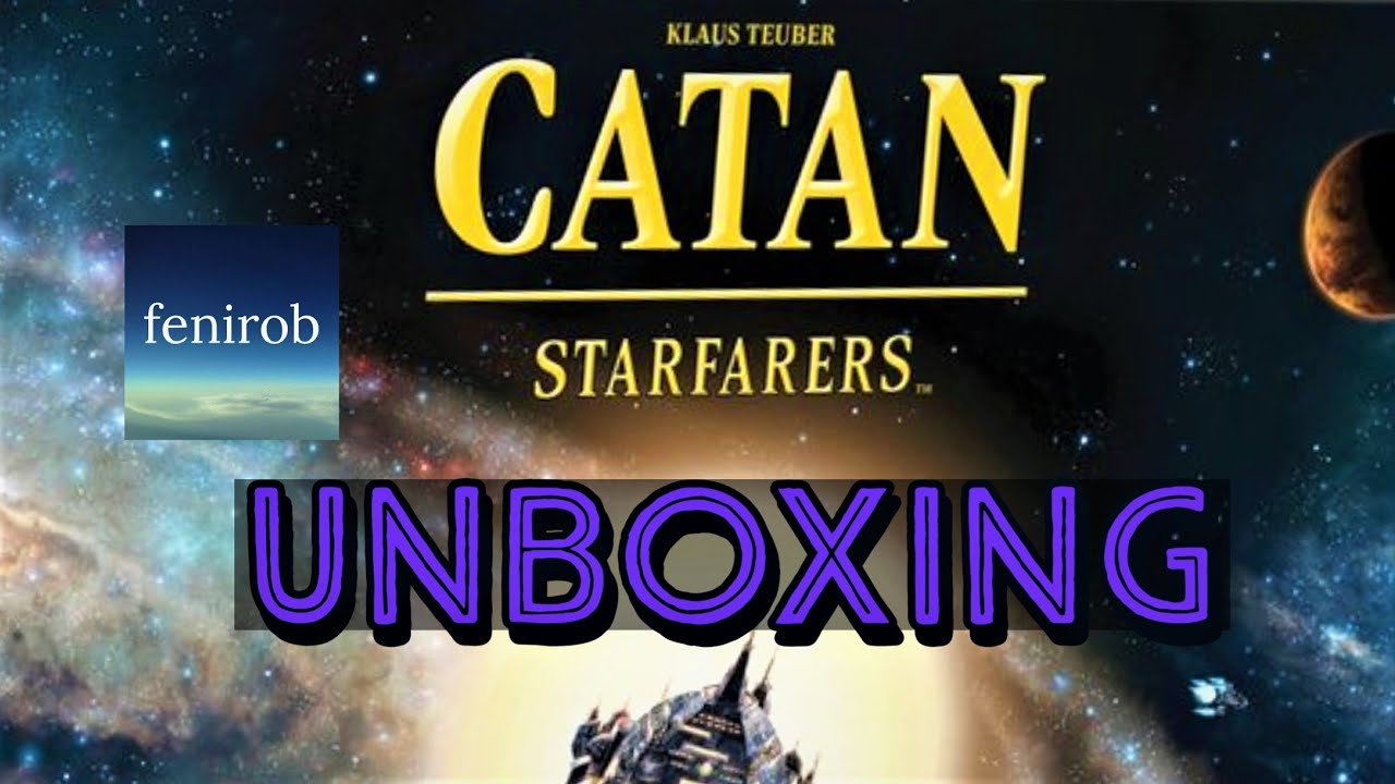 Catan: Starfarers Board Game | Unboxing (No Talking)