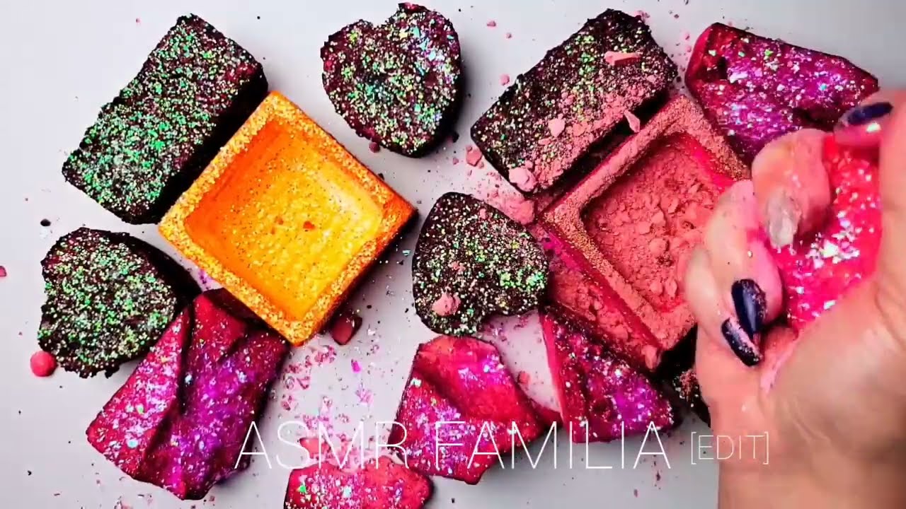 Dyed Gym Chalk Bombs Edit Compilation 🌈🔥