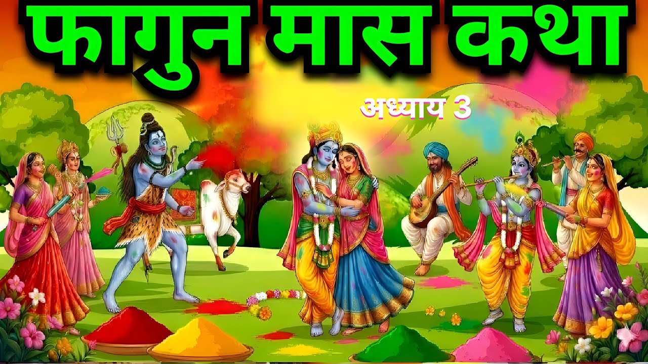 फाल्गुन मास दिव्य कथा 🌸 हरी दास भक्त की अद्भुत भक्ति कहानी + प्रदोष व्रत महात्म्य + भागवत कथा ...