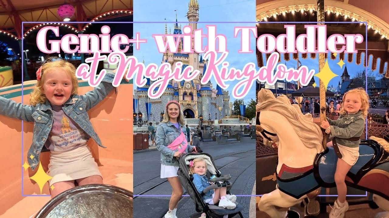 How To Do Magic Kingdom with a Toddler | Magic Kingdom Vlog 2025 | Genie plus with a Toddler