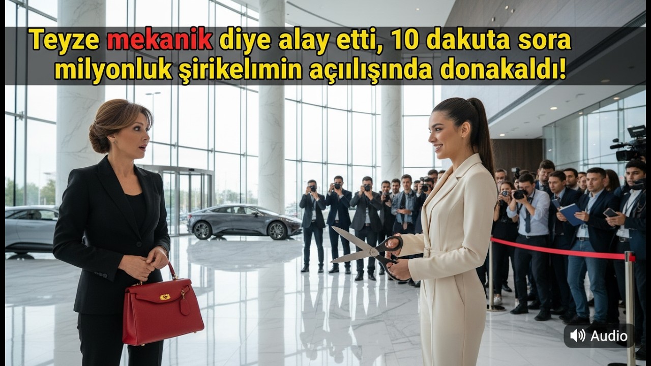 Teyzem Chanel çantasını sıkıca kavrayıp güldü, o sadece bir tamirci dedi; 10 dakika sonra ismimin