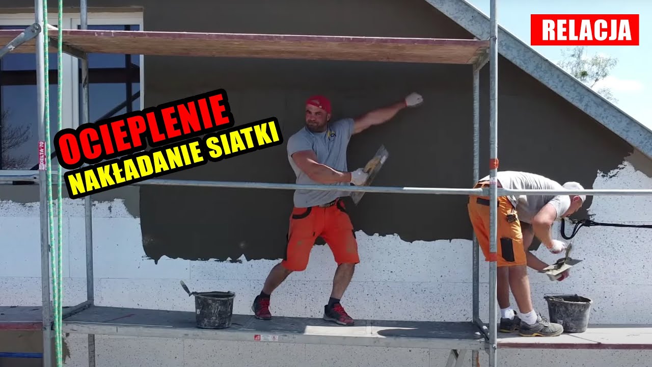 Jak ocieplić budynek? Ocieplenie ścian krok po kroku. Izolacja elewacja, Ocieplenie domu. cz.4