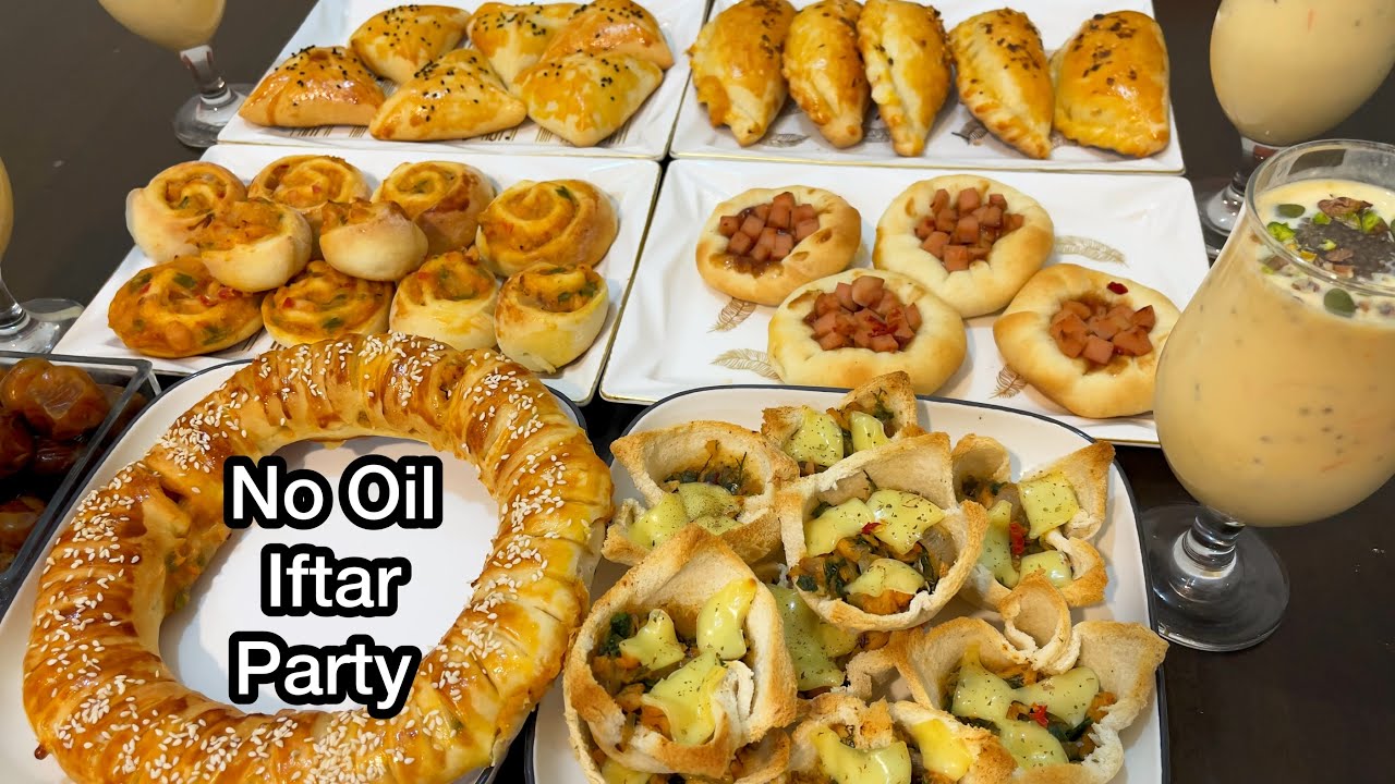 ഒരു തുള്ളി എണ്ണയില്ലാത്തൊരു FIRST IFTAR PARTY | HEALTHY