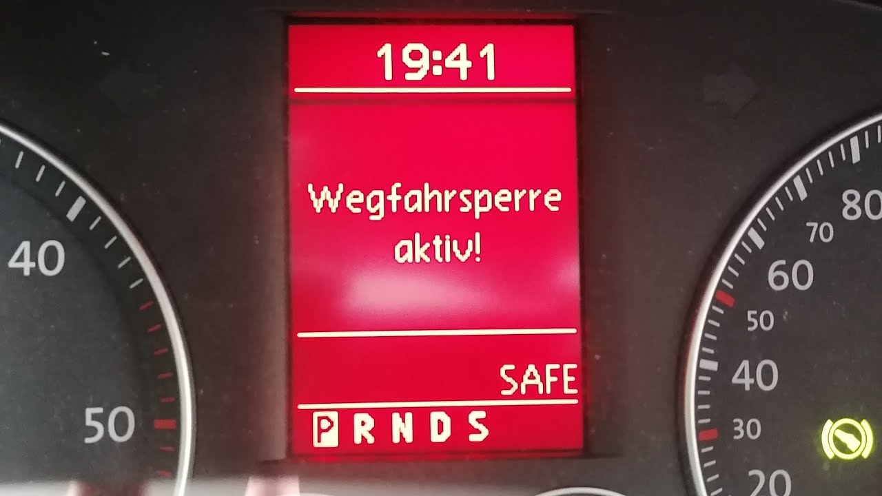 Отключил иммобилайзер на VW Touran 2008 года EDC16