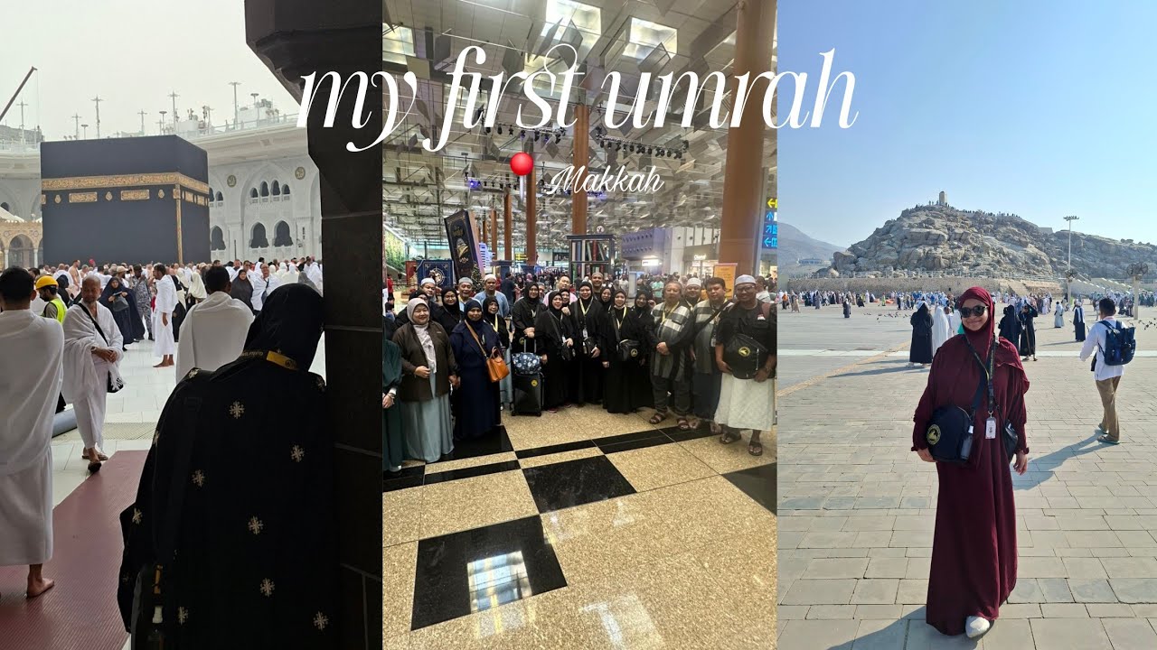 ALHAMDULILLAH MY FIRST UMRAH 🕋🥹 | Part 1: Makkah vlog