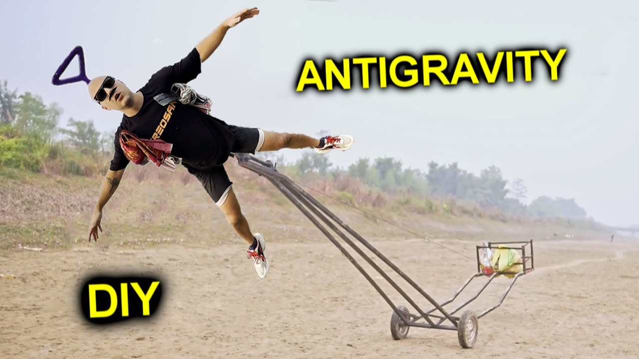 Anti-Gravity Device ☢️ Feel WEIGHTLESS 🌪 Fierce homemade product from Hacker Om in India