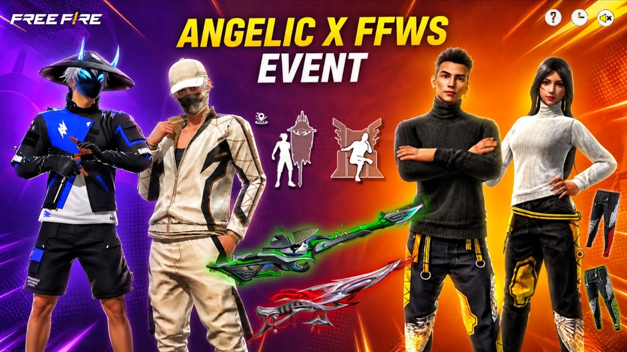 THUNDERBORN MVP BUNDLE 😍🥳| ANGELIC PANT RETURN | FREE FIRE NEW EVENT | FREE FIRE NEW EVENT TODAY 