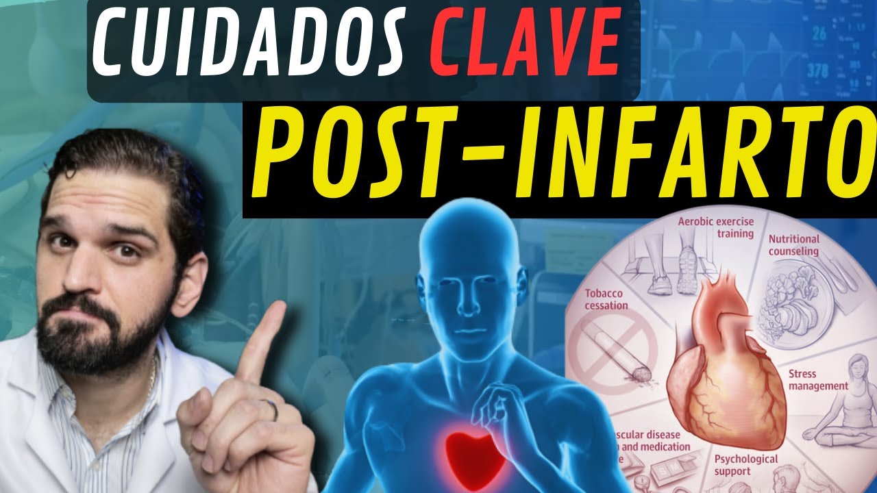 ¡5 Cuidados CLAVES DEL CORAZÓN después de un INFARTO: Consejos y recomendaciones ✅💯