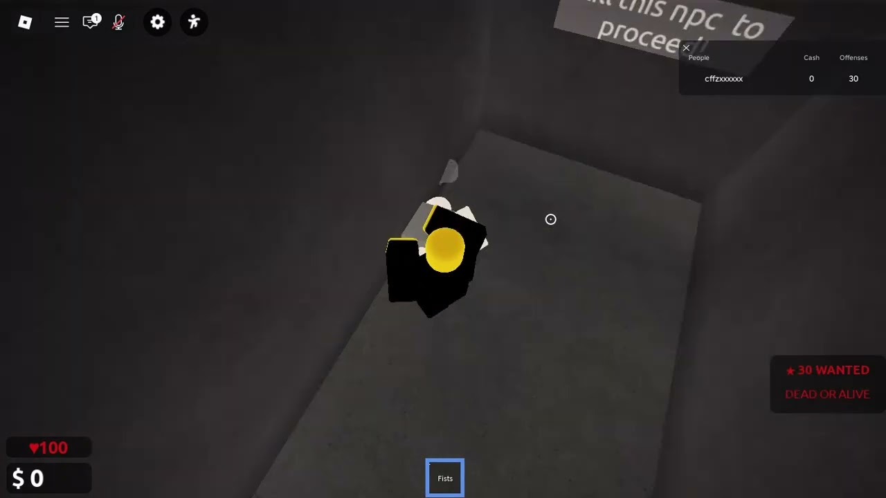 Euntrepeunoob shows npc who's boss (JOKE)