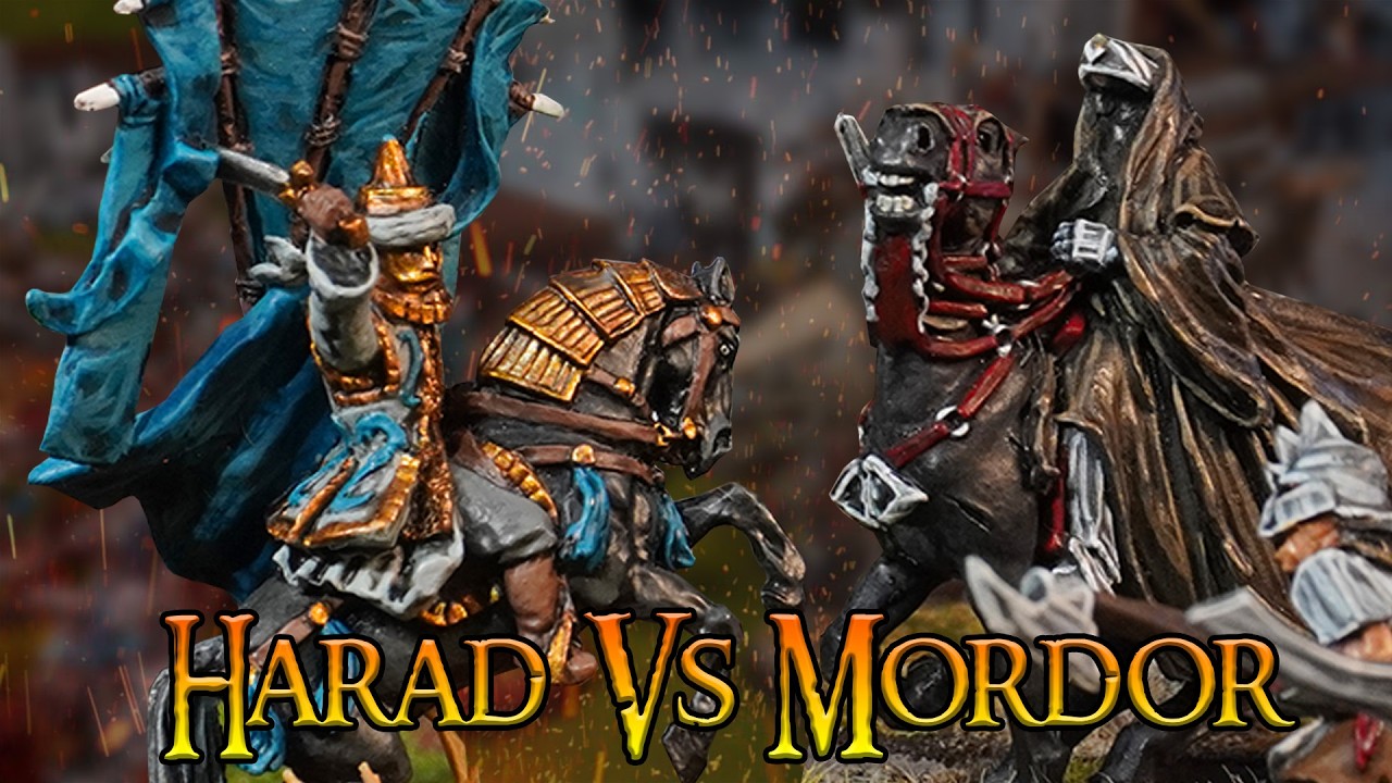 Harad Vs Mordor! ~ Conquest Champions Season 3 ~ Middle Earth SBG Battle Report