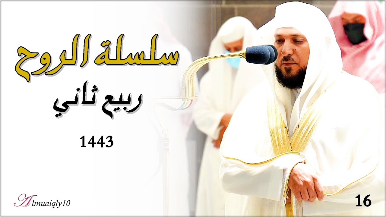 سلسلة الرُوح | تحبير قرآني بديع بنسمات الكرد الفريد من الشيخ د. ماهر المعيقلي | ربيع ثاني ١٤٤٣هـ