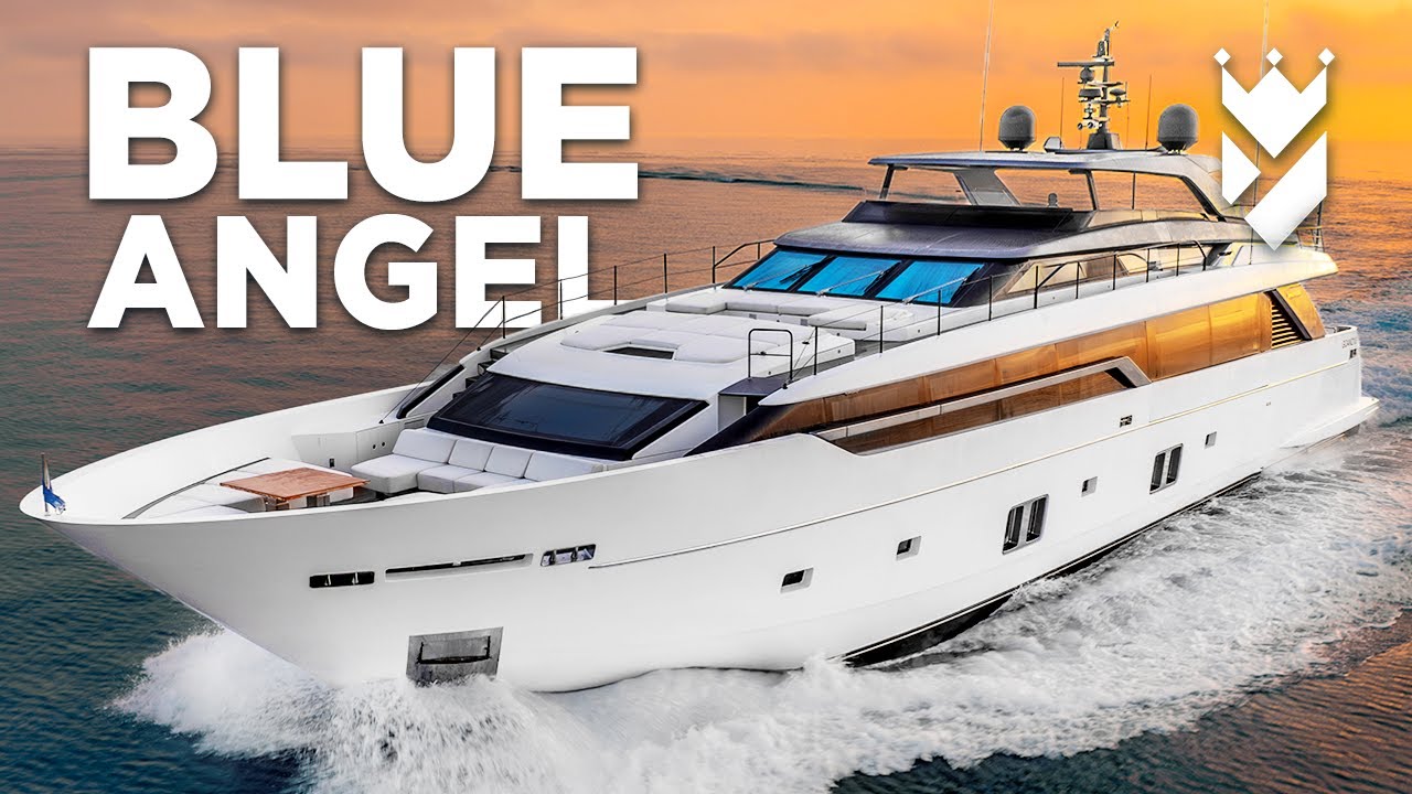 BLUE ANGEL - The Sanlorenzo 120 A...bsolutely AMAZING!