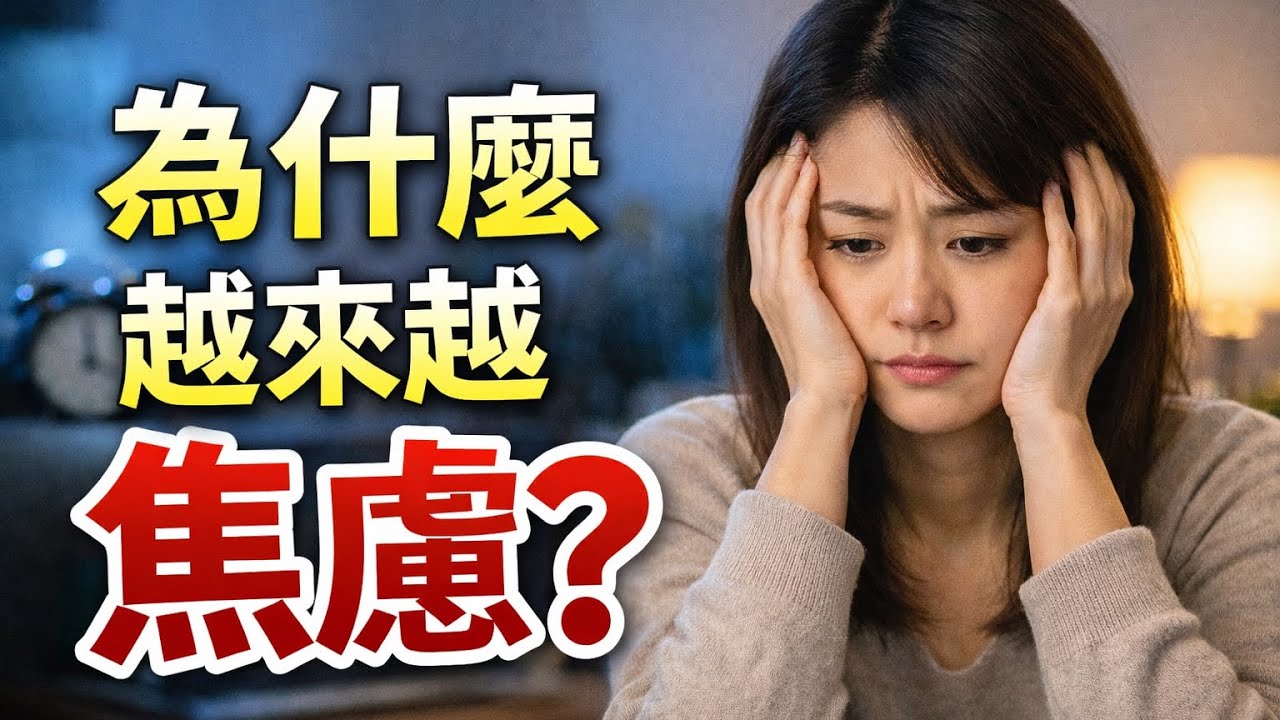 為什麼越來越容易焦慮？很多人忽略的大腦訊號