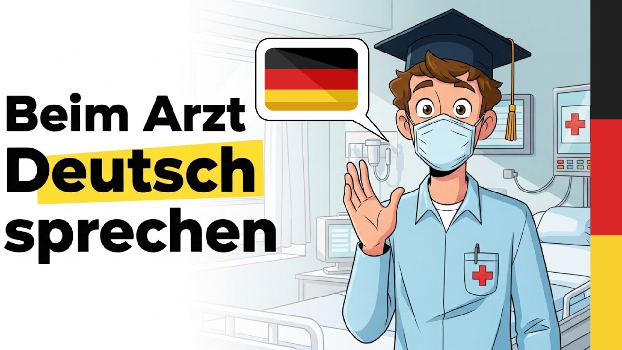 Wie man über das Krankenhaus in Deutschland spricht 🏥| Deutsch lernen Podcast