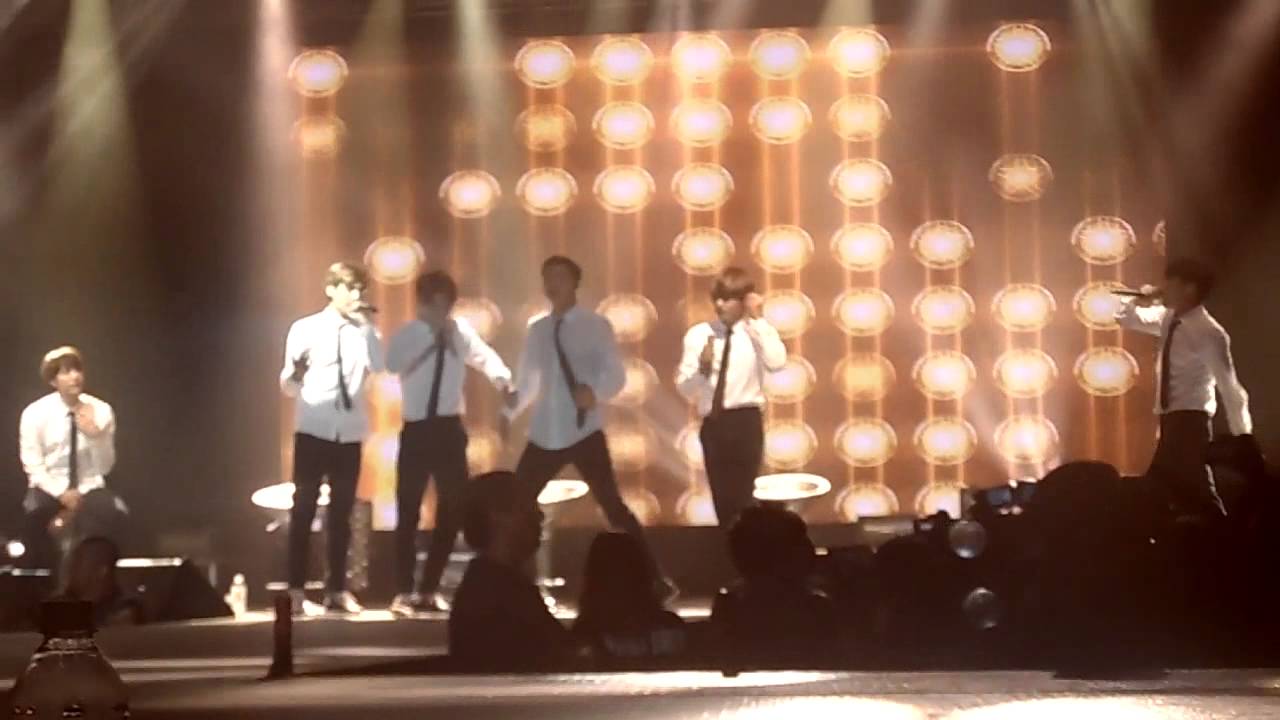 150729 BTS Look here and Suga Aegyo TRB in Mexico